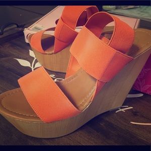 Candies brand wedge heels size 9.5
